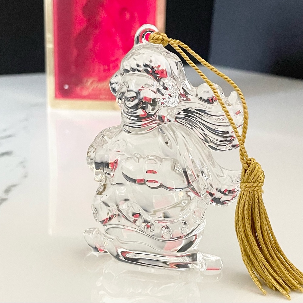 Crystal Snowman Ornament by Gorham